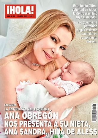 Ana Obregón dice en ¡HOLA! que la niña nacida por gestación subrogada es en realidad...su nieta