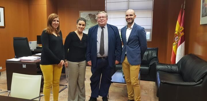 El Colegio de Aparejadores de Guadalajara estrecha lazos con la Dirección General de Vivienda para la inspección de edificios