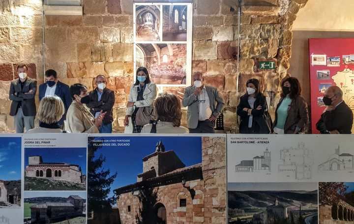 Los arquitectos españoles visibilizan en Sigüenza su firme respaldo a la candidatura de Patrimonio Mundial 