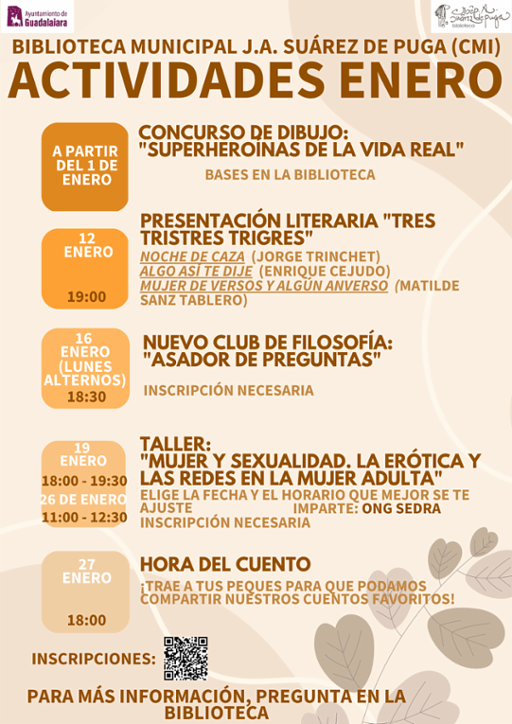 Guadalajara cuenta con un nuevo club de lectura de filosofía, ‘Asador de preguntas’, que comienza el 16 de enero