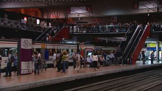 Cortes en Cercanías, Metro y AVE por acumulación de agua