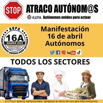 A.U.P.A denuncia que la situación de los autónomos españoles de cualquier sector o actividad no para de deteriorarse : STOP ATRACO A LOS AUTÓNOMOS