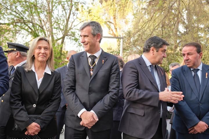 Distintas autoridades de Guadalajara en la Solemne Procesión del Silencio este Viernes Santo. Foto : EDUARDO BONILLA