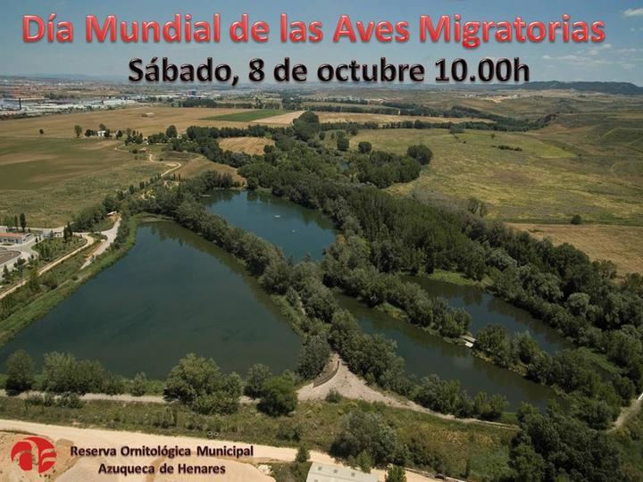 El sábado, visita a la Reserva Ornitológica, con motivo del Día Mundial de las Aves Migratorias