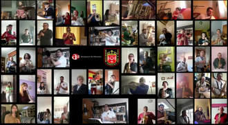 Todos los integrantes de la Banda de Música graban desde casa la canción 'Campanera' para rendir homenaje a la ciudadanía de Azuqueca