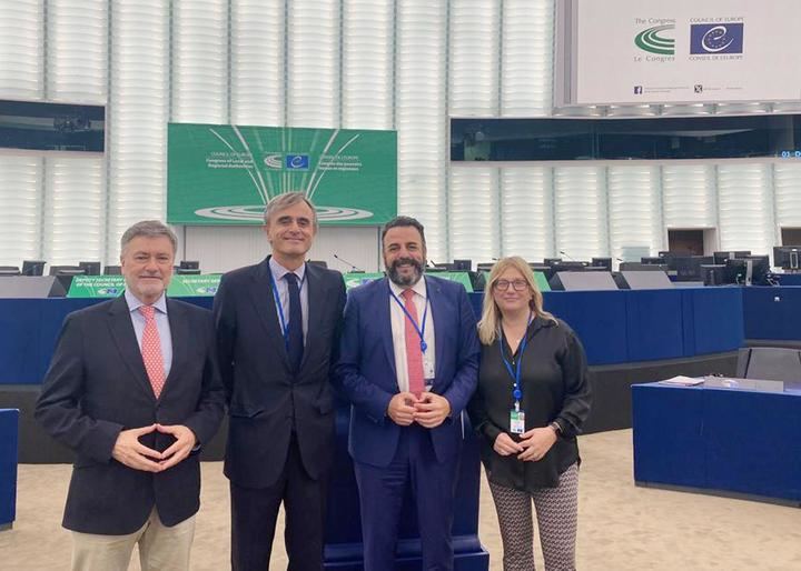 El alcalde de Azuqueca asiste al 45º Pleno del Congreso de Poderes Locales y Regionales del Consejo de Europa