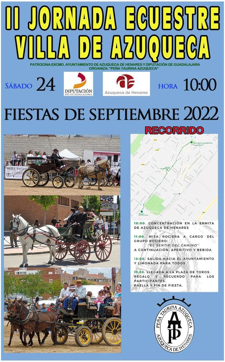 Este sábado, II Jornada Ecuestre ‘Villa de Azuqueca’
