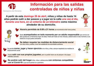 El Ayuntamiento de Azuqueca recuerda que no se puede jugar en los parques infantiles, pese a que desde el domingo se permite que los menores salgan a la calle