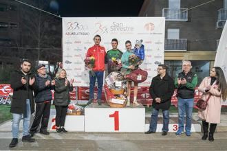 Javier Rosado y Georgina Moro suben a lo más alto del podio de la XXXVI San Silvestre Alcarreña