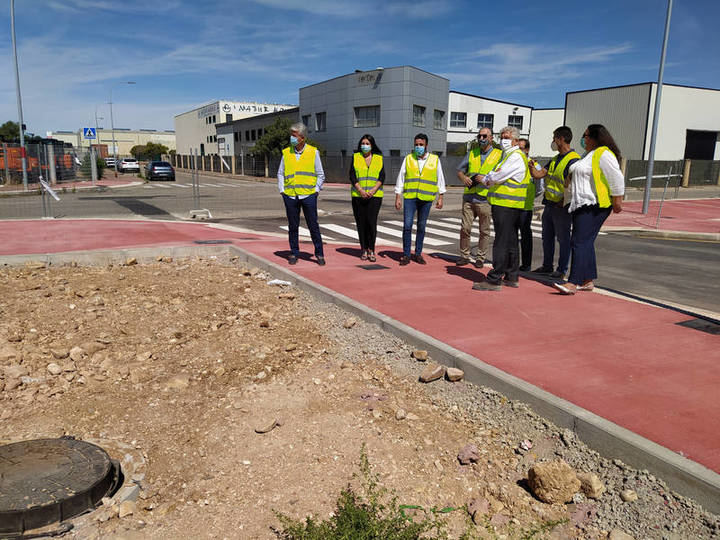 Las obras de urbanización del sector SUR-I11 de Azuqueca se encuentran en su tramo final