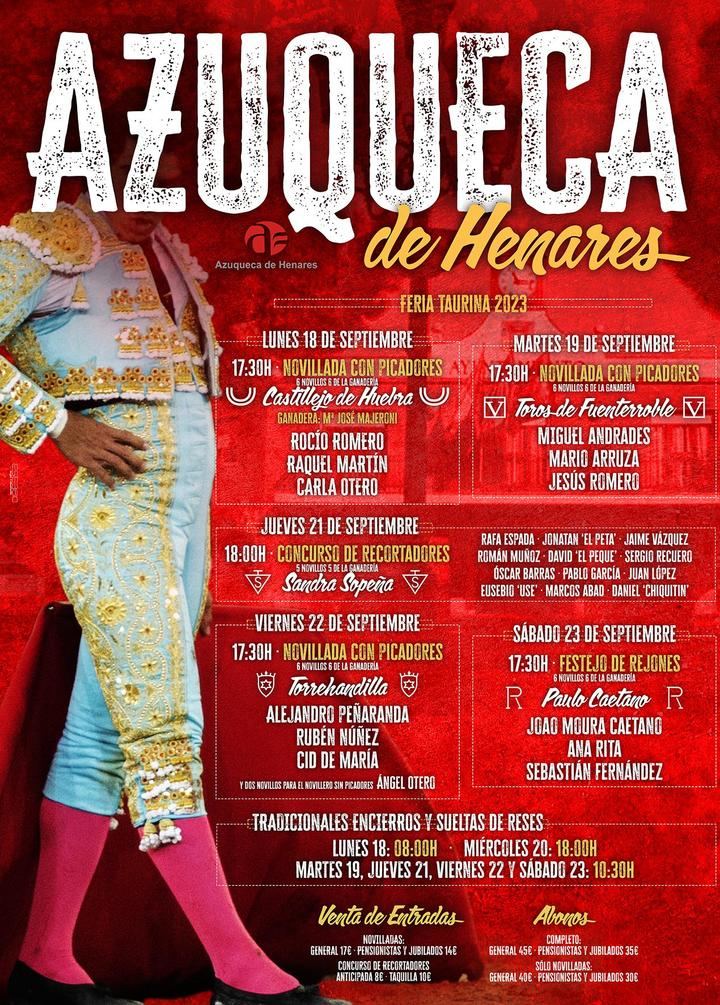 La Feria Taurina de Azuqueca incorpora una novillada con tres mujeres novilleras