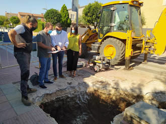 Comienzan las obras para resolver el problema de inundaciones de Vallehermoso en Azuqueca