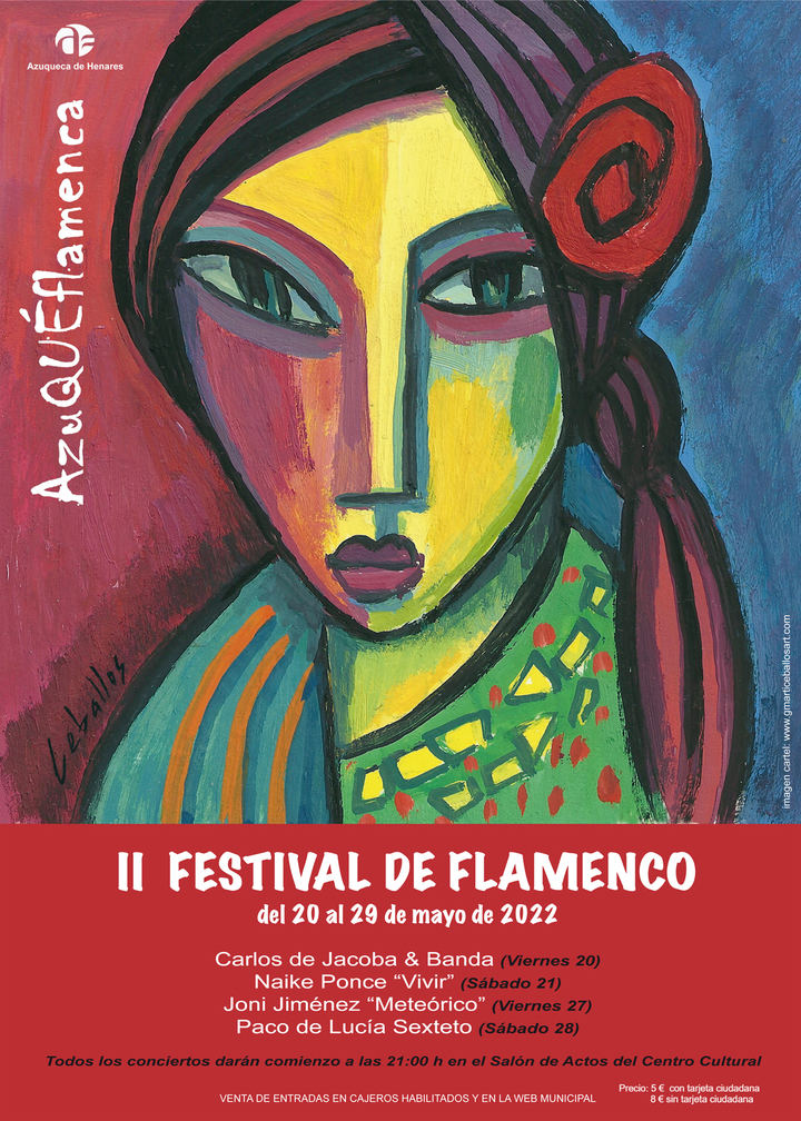 El segundo festival AzuQUÉflamenca comienza con las actuaciones de Carlos de Jacoba & Banda y de Naike Ponce
