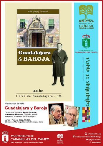 Presentación del libro «Guadalajara y Baroja» en Cabanillas