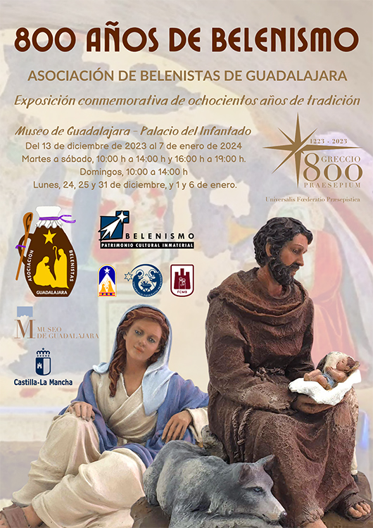 Inauguración en Guadalajara de la Exposición 800 años de belenismo 