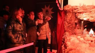 El Torreón del Alamín y un colmenar, guiños del Belén Monumental a Guadalajara