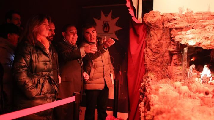 El Torreón del Alamín y un colmenar, guiños del Belén Monumental a Guadalajara