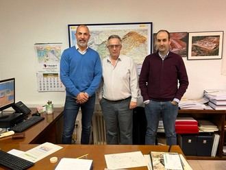 Benítez mantiene un encuentro con responsables de la Confederación Hidrográfica del Tajo en Guadalajara