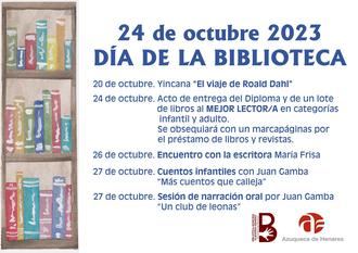El Día de las Bibliotecas en Azuqueca trae premios para los lectores, sesiones de cuentos y animación a la lectura y un encuentro con María Frisa