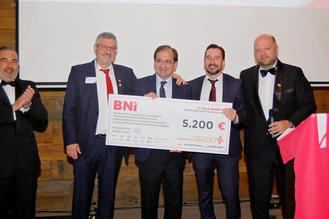 Éxito de la III Gala Givers Gain de BNI Madrid Este y Guadalajara a beneficio de Nipace
