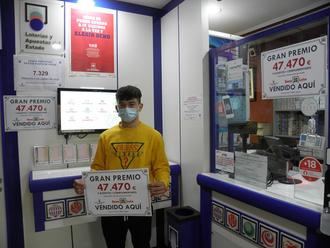 Más de 45.000 euros para un ganador de la Bonoloto en Alovera