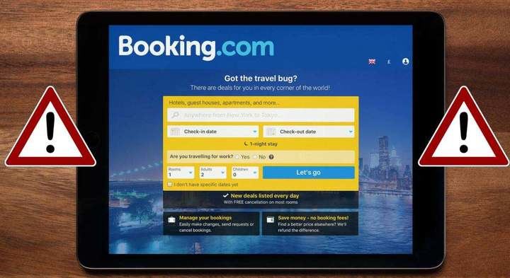 Cientos de usuarios están denunciando una oleada de estafas que están ocurriendo dentro de la propia app de Booking