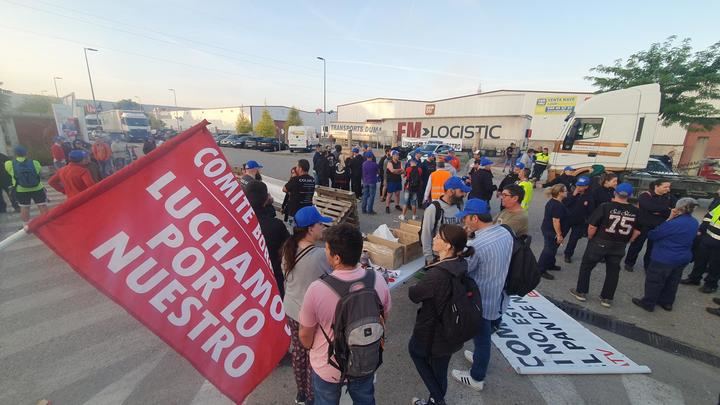 Primera jornada de HUELGA en Bormioli en Azuqueca