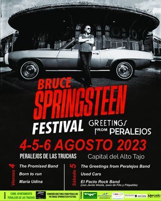 Este fin de semana se celebra en Peralejos de las Truchas el noveno Festival de Bruce Springsteen
