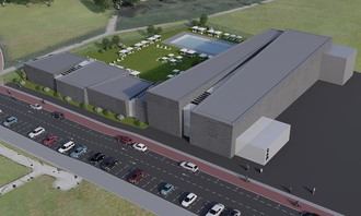 Salinas coloca la primera piedra del nuevo Centro Acuático, la inversión pública más importante de la historia de Cabanillas