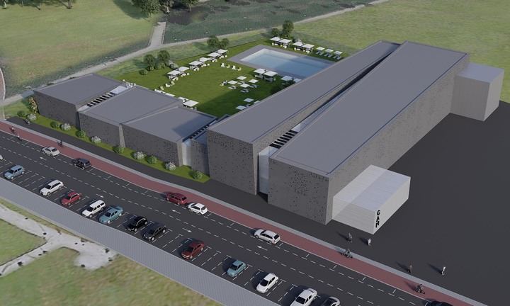 Salinas coloca la primera piedra del nuevo Centro Acuático, la inversión pública más importante de la historia de Cabanillas