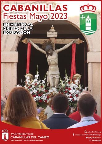 Una treintena de actos componen el Programa de las Fiestas del Cristo de la Expiración, del 5 al 8 de mayo en Cabanillas (VER PROGRAMA COMPLETO)