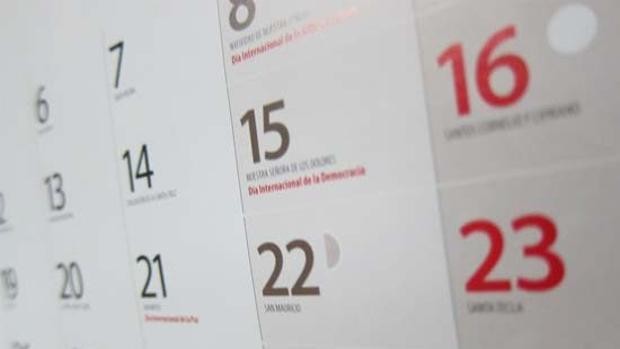 Calendario Laboral 2022: festivos, puentes y vacaciones del próximo año en CLM