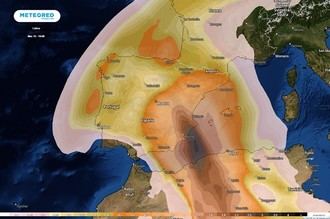Sigue la calima este miércoles en Guadalajara con uso recomendado de mascarilla con 12ºC de a mínima y 20ºC de máxima