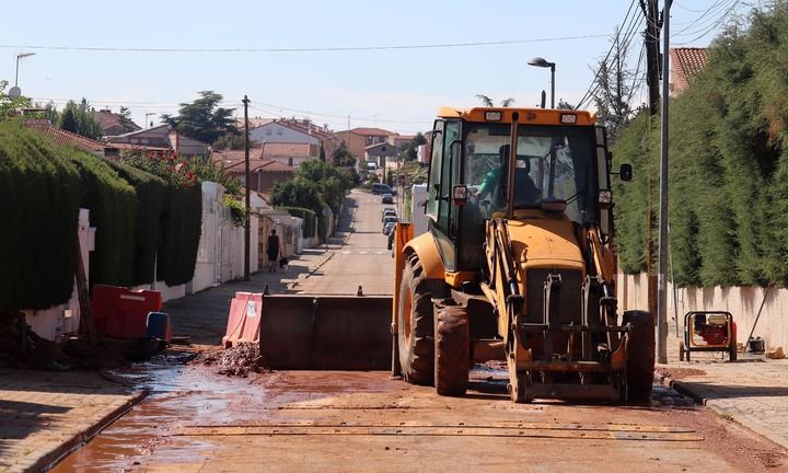 Aviso : Obras de renovación de la tubería general del agua de la calle Berlín