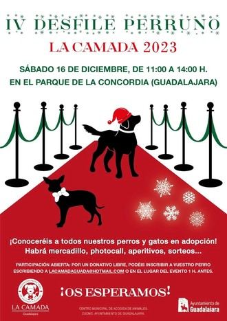IV Desfile Perruno La Camada el sábado 16 de diciembre