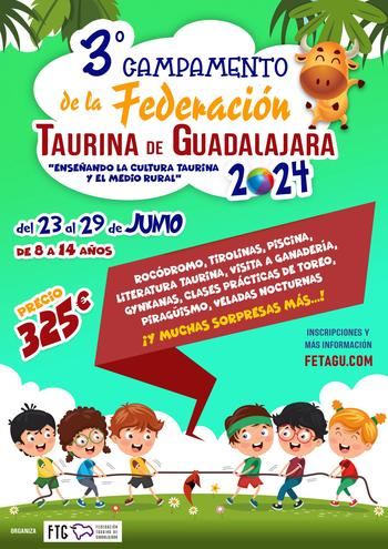 Abierta la suscripción para el Tercer Campamento Taurino de Guadalajara