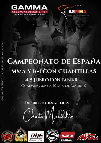 Guadalajara se viste de gala : Campeonato de Espa&#241;a MMA y K-1 con guantillas en Fontanar