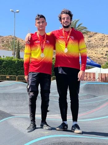 Ángel Heras y Alejandro Alcojor se proclaman campeones de España en Pump Track 