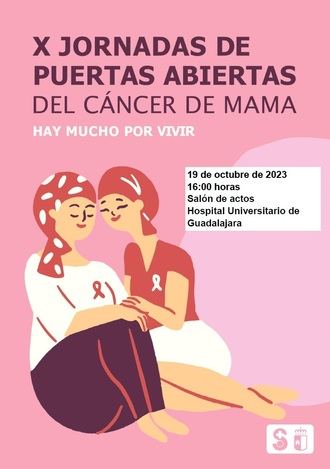 El Hospital de Guadalajara acoge este jueves la d&#233;cima edici&#243;n de la Jornada de Puertas Abiertas de c&#225;ncer de mama
