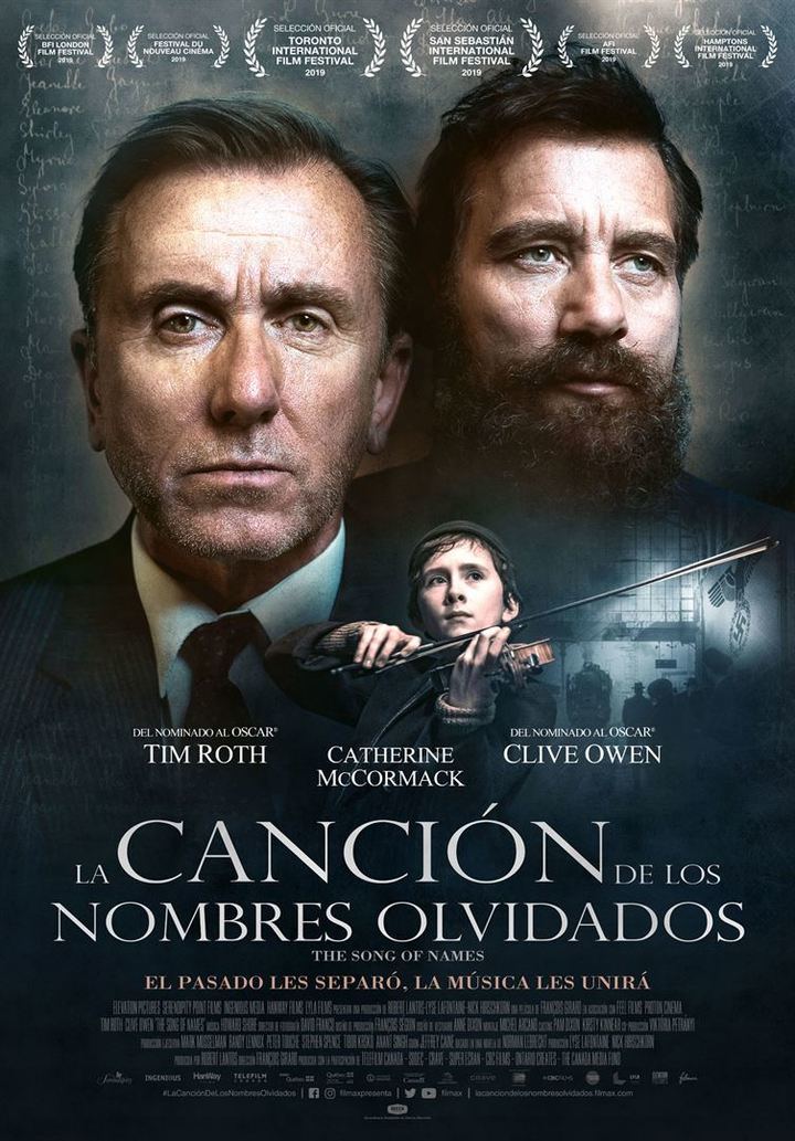 La última peli de Clive Owen y Tim Roth : La canción de los nombres olvidados