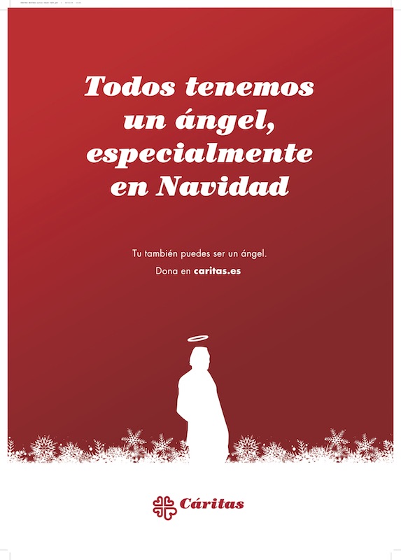 Cáritas Sigüenza-Guadalajara lanza su Campaña de Navidad bajo el lema «Todos tenemos un ángel, especialmente en Navidad»