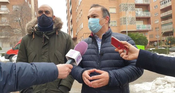 El PP propone un plan específico de arreglo de desperfectos por el temporal Filomena en calles y parques de Guadalajara capital