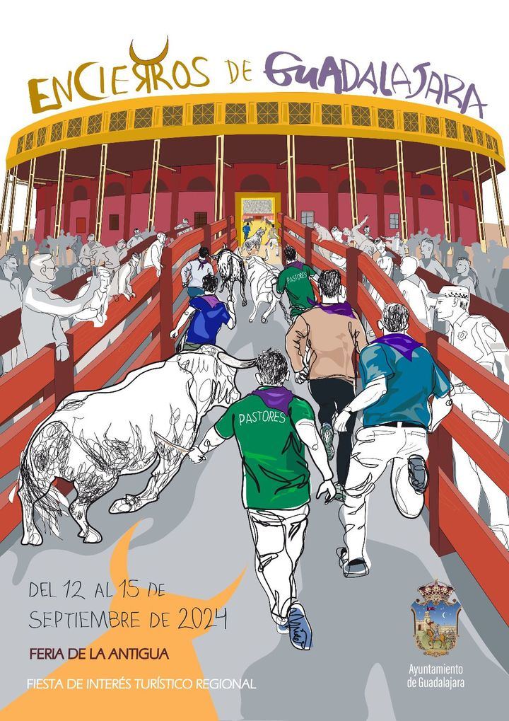 Anunciada la ganadora del Primer Concurso de Carteles del Encierro de Guadalajara