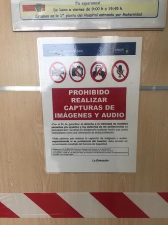 El PP denuncia carteles que imponen "la censura" en los hospitales de Castilla La Mancha demostrando "el nerviosismo y el miedo que late en el Gobierno de Page" 
