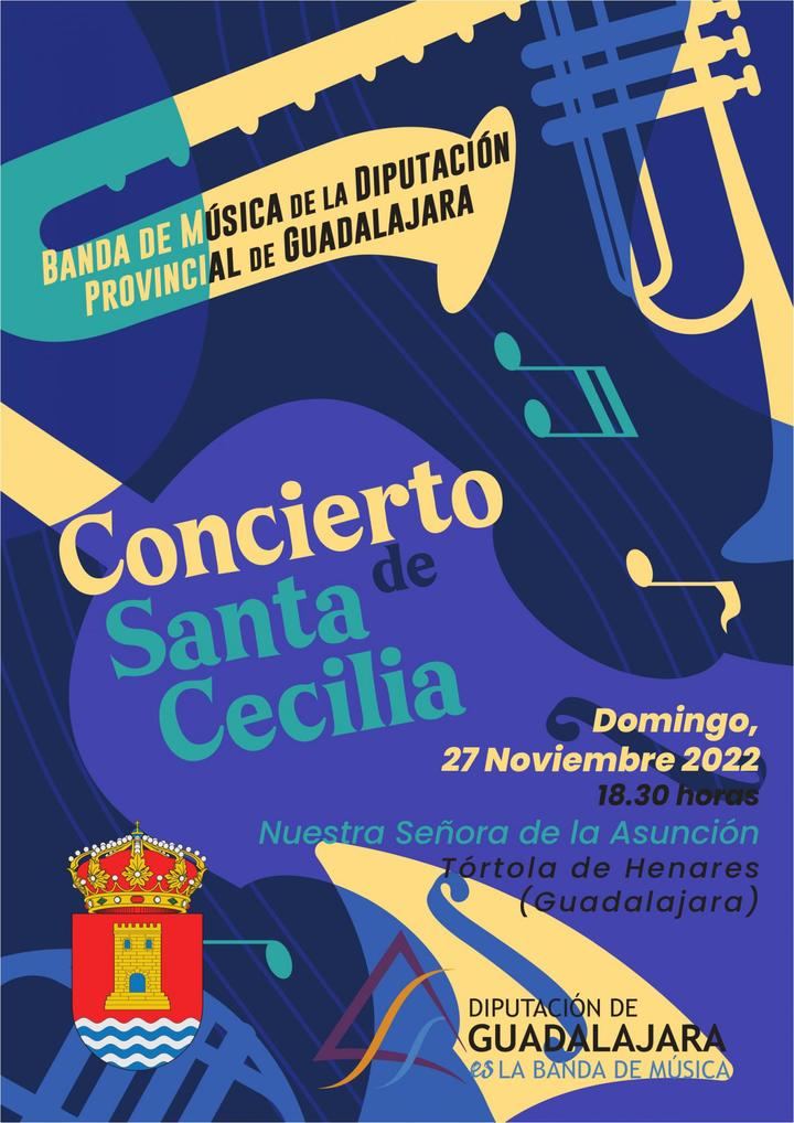 Concierto de la Banda de Música de la Diputación de Guadalajara el domingo 27 en Tórtola de Henares