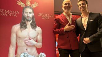Pol&#233;mica por el cartel de la Semana Santa de Sevilla 2024 con un Cristo resucitado