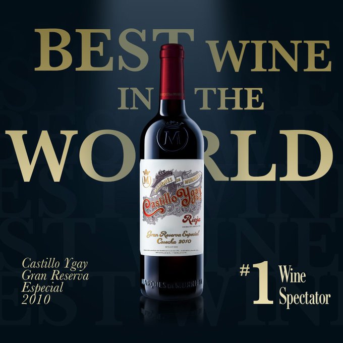 El mejor vino del mundo 2020 es el español Castillo de Ygay 2010