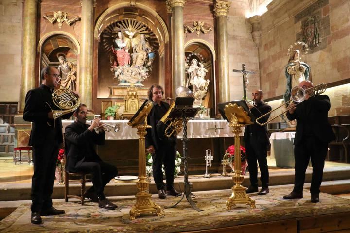 Concierto de clausura de Atempora2, a cargo del quinteto de viento Spanish Brass 