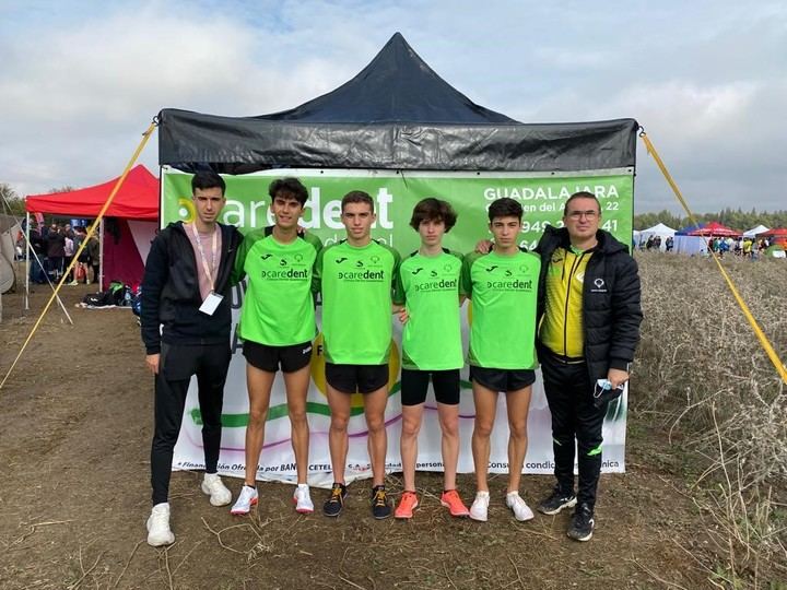 Amplia representación del CAUG en el Campeonato de España de Campo a Través