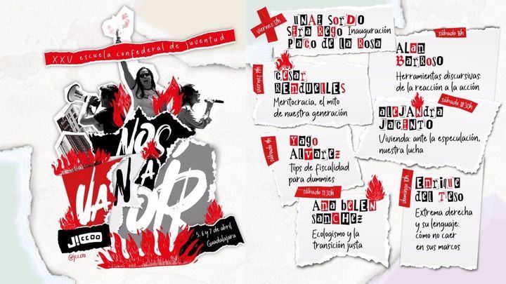 Más de 200 jóvenes de CCOO se reúnen este fin de semana en Guadalajara para la XXV Escuela de Juventud del sindicato